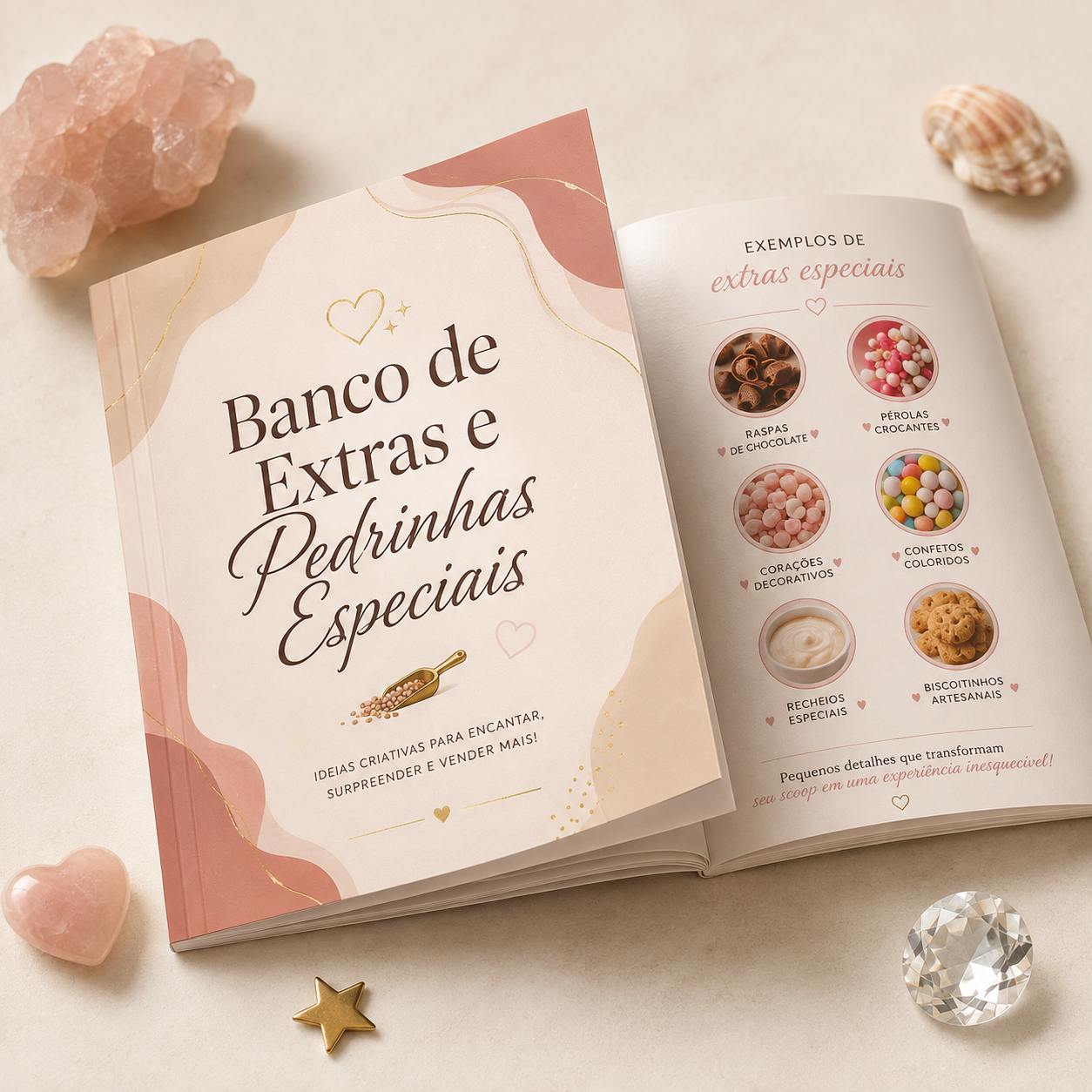 Banco de Extras e Pedrinhas Especiais