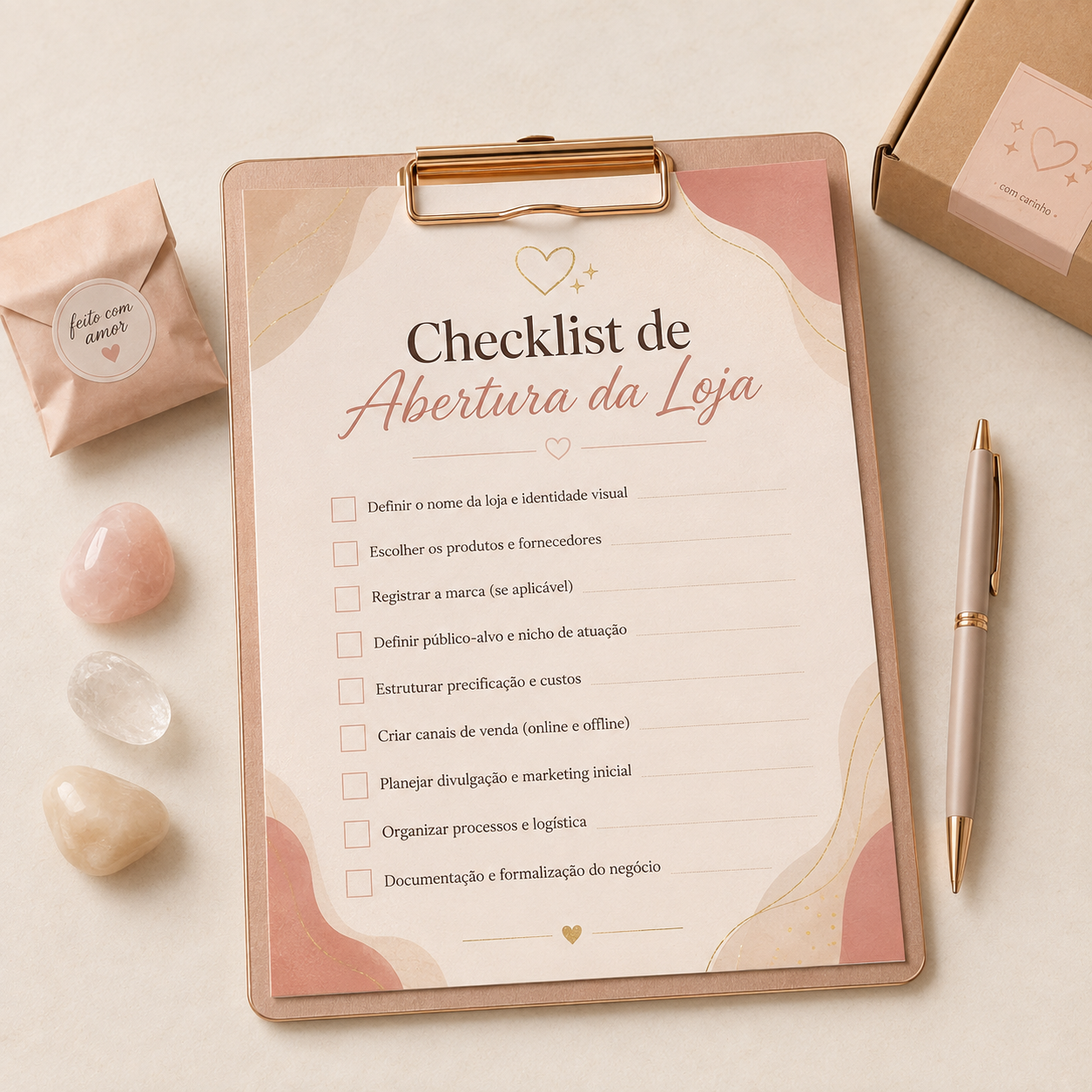 Checklist de Abertura da Loja