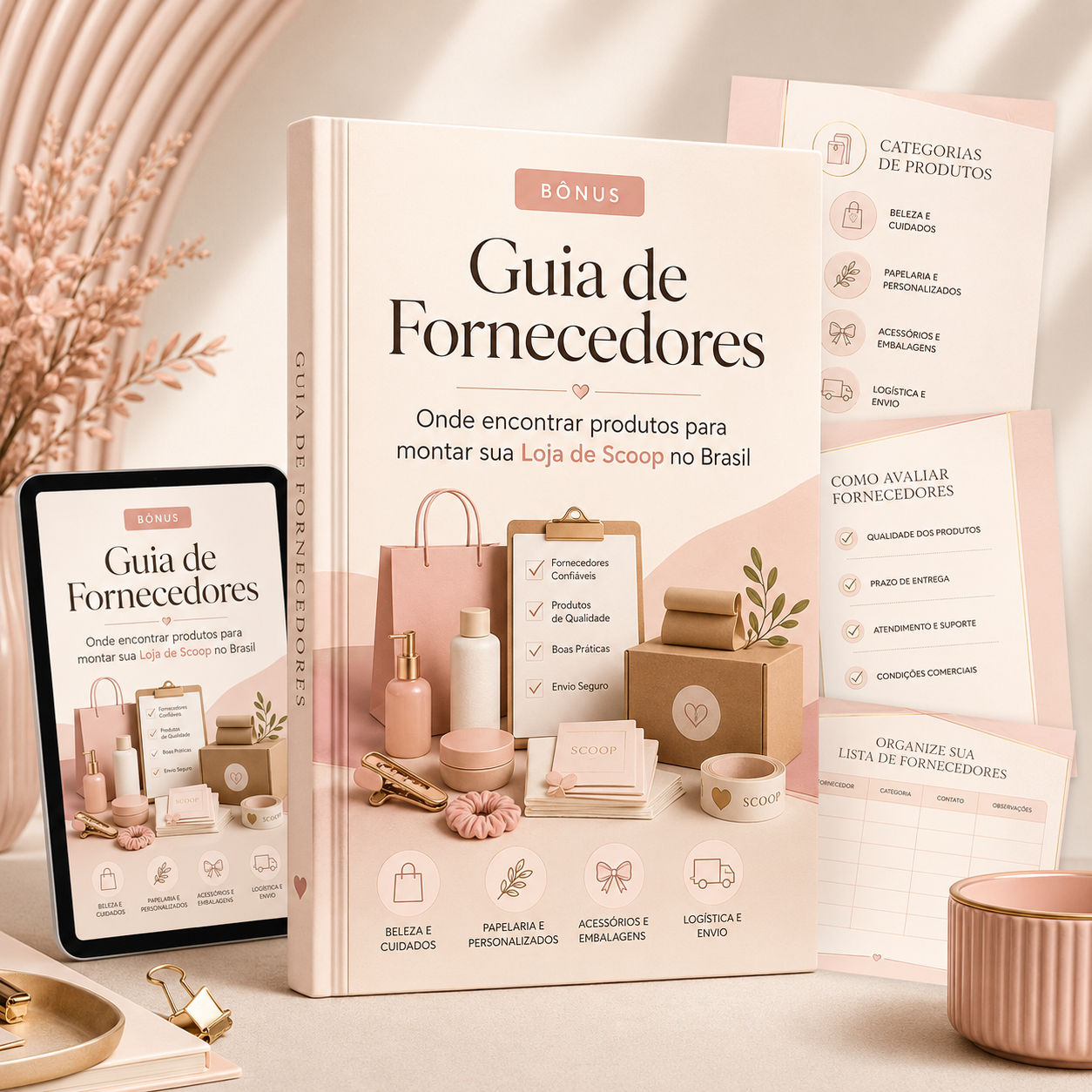 Guia de Fornecedores para Loja de Scoop no Brasil